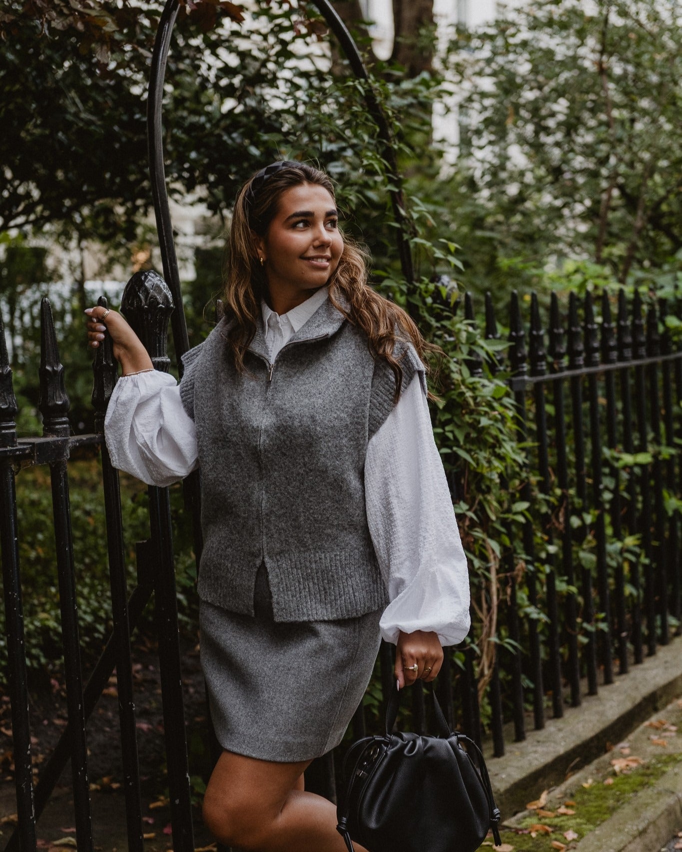 VMBANG Pullover - Medium Grey Melange